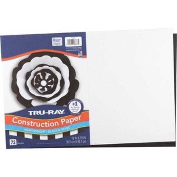 Tru-Ray Paper, Const, Truray, 12 InchX18 Inch, 72S PACP6677